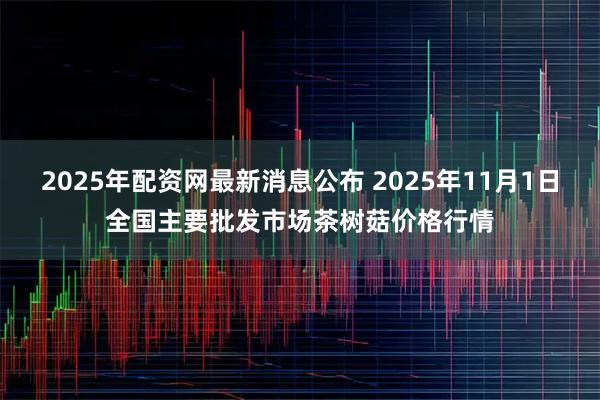 2025年配资网最新消息公布 2025年11月1日全国主要批发市场茶树菇价格行情